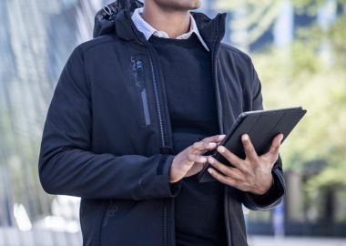 Repeller Lined Hooded Softshell Regatta Professional TRA660 Black - Regatta Professional - 