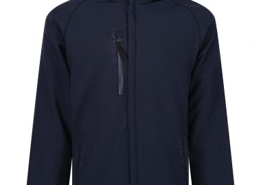 Repeller Lined Hooded Softshell Regatta Professional TRA660 Navy - Regatta Professional - 