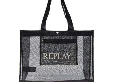 REPLAY ACC. LEATHER WOMAN FW3727.000.A0703B 0098 BLACK - REPLAY - 