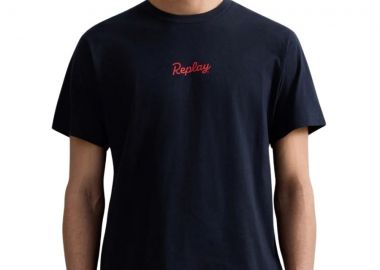 REPLAY Ανδρικό T-Shirt M3349 -Σκούρο Μπλε -M3349 .000.2660-BLUE - REPLAY - 