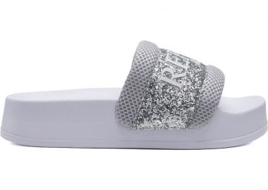 REPLAY ασημί σαγιονάρα LOTTY MIX - Replay - 