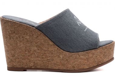 REPLAY γκρι jeans πλατφόρμα ASIA DENIM - Replay - 