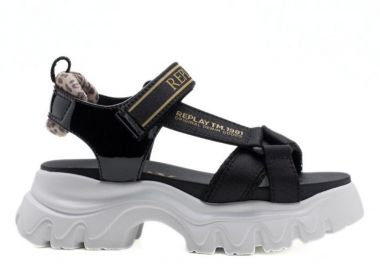 REPLAY ΓΥΝΑΙΚΕΙΟ ΠΕΔΙΛΟ JUYCE JR4 GBP14 .202.C0004T 006 BLACK GOLD - REPLAY - 