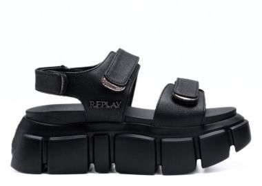 REPLAY ΓΥΝΑΙΚΕΙΟ ΠΕΔΙΛΟ NUSTY VELCRO GWP6Q .002.C0003S 003 BLACK - REPLAY - 