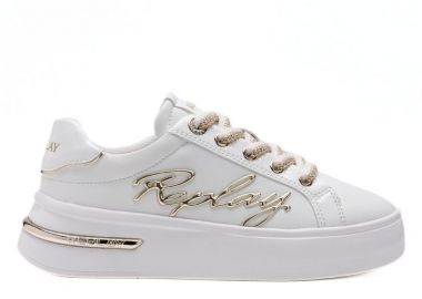 REPLAY ΓΥΝΑΙΚΕΙΟ SNEAKER UNIVERSITY JR 10 GBZ46 .202.C0008S 199 WHITE LT GOLD - REPLAY - 