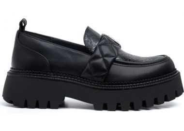 Replay μαύρο μοκασίνι NUMB PADDED - Replay - 