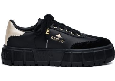REPLAY μαύρο sneaker PAULETTE STATE - Replay - 