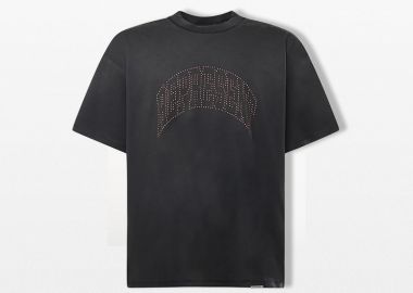 REPRESENT Ανδρικό Μαύρο Embellished T-Shirt - REPRESENT - 