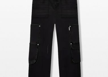 REPRESENT Ανδρικό Μαύρο R3 Workshop Denim - REPRESENT - 