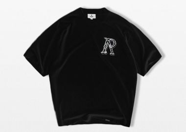 REPRESENT Ανδρικό Μαύρο Western Initial T-Shirt - REPRESENT - 