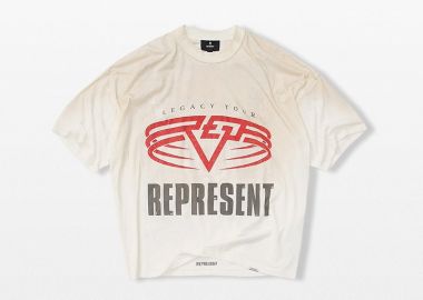 REPRESENT Ανδρικό Μπεζ Living Legacy T-Shirt - REPRESENT - 