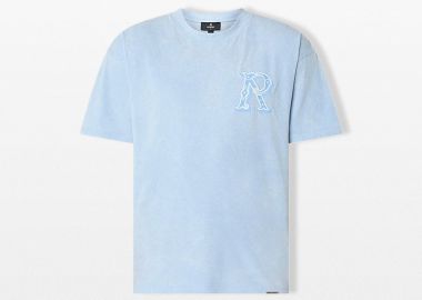 REPRESENT Ανδρικό Μπλε Western Initial T-Shirt - REPRESENT - 