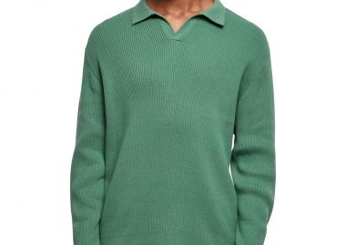 Ribbed Oversized Longsleeve Urban Classics TB6253-01299 leaf - Urban Classics - 