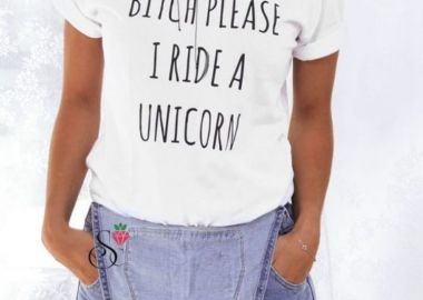 RIDE UNICORN T-SHIRT - fashionroom - 