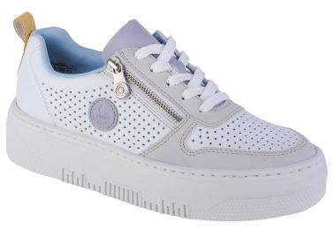 Rieker Γυναικεία Sneakers Λευκά M1905-80 - Rieker - 