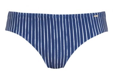 Ριγέ bikini-slip σε μπλε χρώμα -  - 