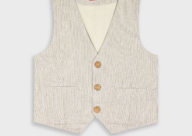 Ριγέ γιλέκο - ΜΠΕΖ 13-226017-1 - energiers - 