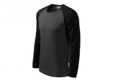 Rimeck Ανδρική Διαφημιστική Μπλούζα Μακρυμάνικη σε Γκρι Χρώμα MLI-13094 - Rimeck - 