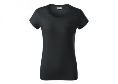 Rimeck Γυναικείο Διαφημιστικό T-shirt Κοντομάνικο σε Γκρι Χρώμα MLI-R0494 - Rimeck - 