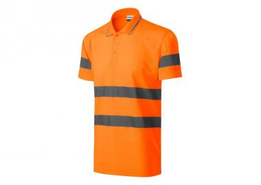 Rimeck HV Runway M polo shirt MLI2V998 fluorescent orange - Rimeck - 