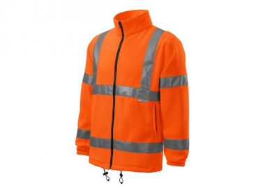 Rimeck MLI-5V198 Ζακέτα Εργασίας Fleece Ανακλαστική Πορτοκαλί - Rimeck - 