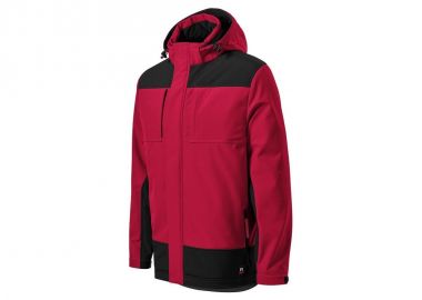 Rimeck Vertex Ανδρικό Χειμωνιάτικο Μπουφάν Softshell Αδιάβροχο και Αντιανεμικό Κόκκινο MLI-W5523 - Rimeck - 
