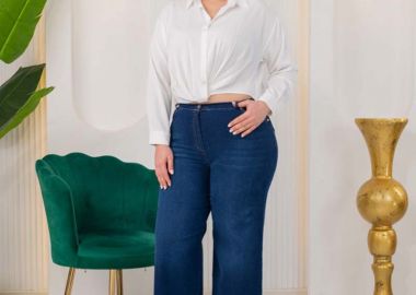 RINA γυναικεία τζιν παντελόνα bigsize - SOU - 