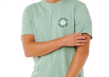 Rip Curl Pacific Rinse Circle Ανδρικό Tee - Πράσινο-0XDMTE-GREEN - RIP CURL - 