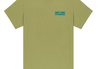 RIPNDIP DONT PANIC Ανδρικό Tee - Πράσινο -RNDSPR26153-GREEN - RIPNDIP - 