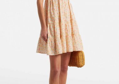 Rixo γυναικείο mini φόρεμα με floral σχέδιο 