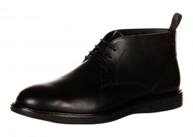 Robinson Ανδρικά Παπούτσια Μποτάκια 78422 Μαύρο Δέρμα - Robinson - 