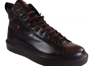 Robinson Ανδρικά Παπούτσια Μποτάκια Αρβυλάκια 69760 Καφέ Δέρμα - Robinson - 