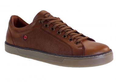 Robinson Ανδρικά Παπούτσια Sneakers 1584 Ταμπά Δέρμα - Robinson - 