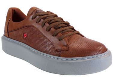 Robinson Ανδρικά Παπούτσια Sneakers 2261 Ταμπά Δέρμα - Robinson - 
