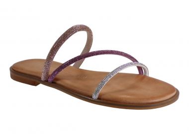 Robinson Γυναικεία Παντόφλες 9630 Ταμπά Multi Δέρμα - Robinson - 