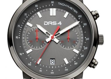 Ρολόι Χειρός DAS.4 Αναλογικό Με Διακοσμητικό Ταχύμετρο 2031350491-ANTHRACHITE Ανδρικό - DAS.4 - 