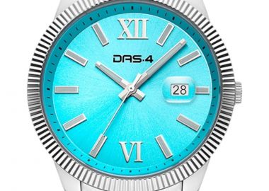 Ρολόι Χειρός DAS.4 Αναλογικό Με Γαλάζιο Καντράν 2031350883-SILVER Ανδρικό - DAS.4 - 