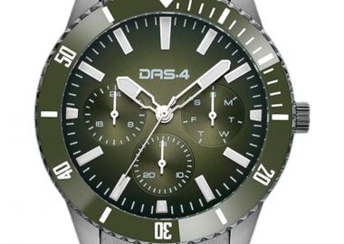 Ρολόι Χειρός DAS.4 Αναλογικό Με Λαδί Καντράν 2031351091-ANTHRACHITE Ανδρικό - DAS.4 - 