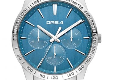 Ρολόι Χειρός DAS.4 Αναλογικό Με Μπλε Καντράν 2031350183-SILVER Ανδρικό - DAS.4 - 