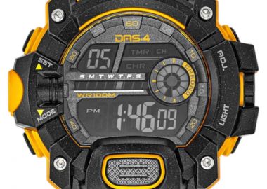 Ρολόι Χειρός DAS.4 LD09 Ψηφιακό Με Γκρι Κάσα 40022-GREY Ανδρικό - DAS.4 - 