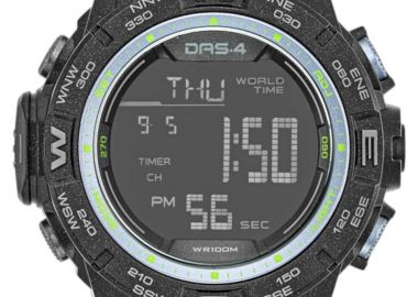 Ρολόι Χειρός DAS.4 LD10 Ψηφιακό Με Μαύρη Κάσα 40034-BLUE Ανδρικό - DAS.4 - 