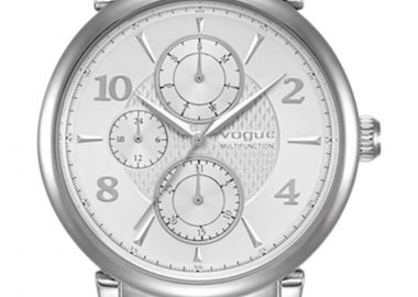 Ρολόι Χειρός Vogue Aramis Με Δερμάτινο Λουράκι 2020950232-Stainless Steel Ανδρικό - Vogue - 