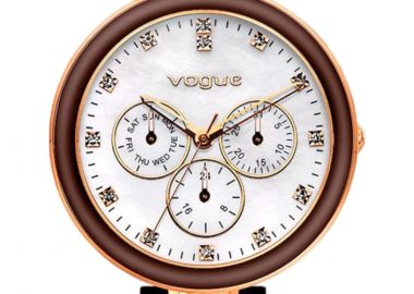 Ρολόι Χειρός Vogue Havava Stainless Steel 202070349.3W-Brown-Rose Gold Stainless Steel Γυναικείο - Vogue - 