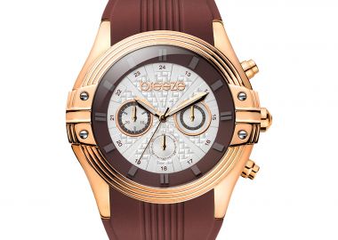 Ρολόι City Sleek Chrono Rubber Strap - BREEZE - 