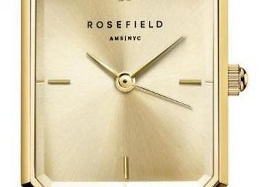 ROSEFIELD The Octagon XS - OCGSG-O82 Gold case with Stainless Steel Bracelet - Rosefield - 