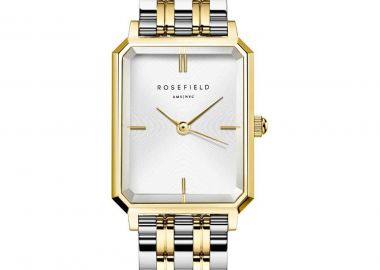 ROSEFIELD The Octagon XS - OWDSG-O62 Gold case with Stainless Steel Bracelet - Rosefield - 