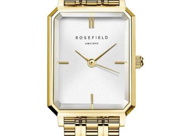 ROSEFIELD The Octagon XS - OWGSG-O60 Gold case with Stainless Steel Bracelet - Rosefield - 