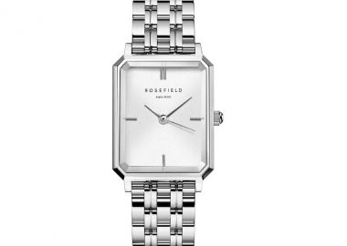ROSEFIELD The Octagon XS - OWGSS-O63 Silver case with Stainless Steel Bracelet - Rosefield - 