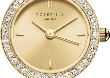 ROSEFIELD The Small Edit Mini - MCGMG-M03 Gold case with Stainless Steel Bracelet - Rosefield - 