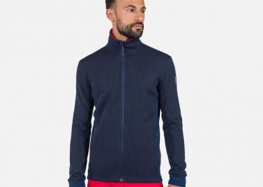 Rossignol Cieloalto Fleece Fz Navy Blue Sweatshirt - Rossignol - 